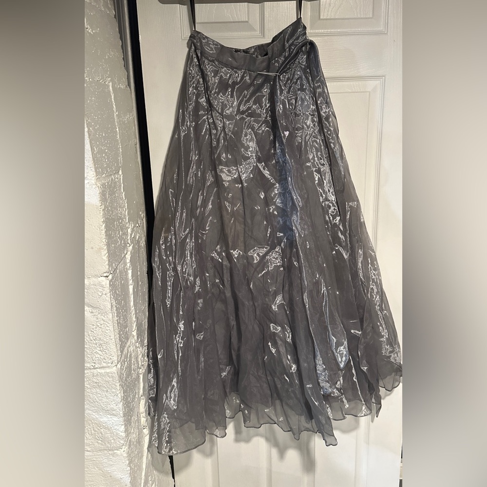 Fun long puffy skirt. Great for a wedding or event